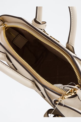 Leren Handtas Avril - Beige