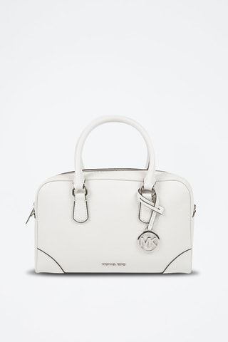 Leren Handtas Thompson - Wit