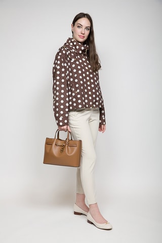 Leren Handtas Carson - Camel