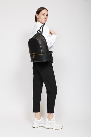 Leren Rugtas - Zwart