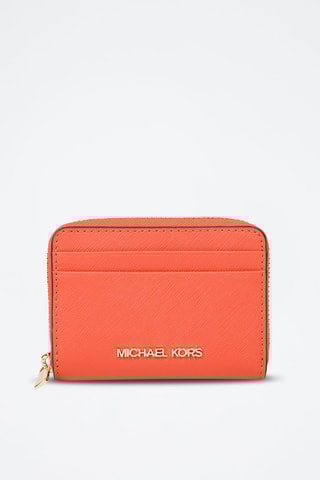 Leren Pasjeshouder Oranje