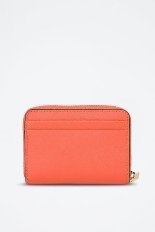 Leren Pasjeshouder Oranje