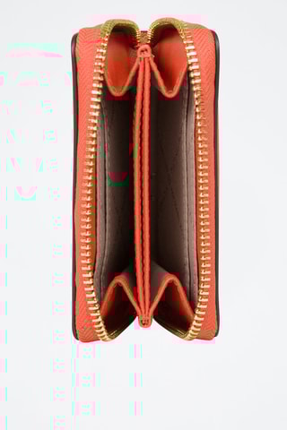 Leren Pasjeshouder Oranje