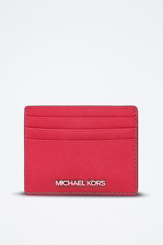 Leren Pasjeshouder - Rood