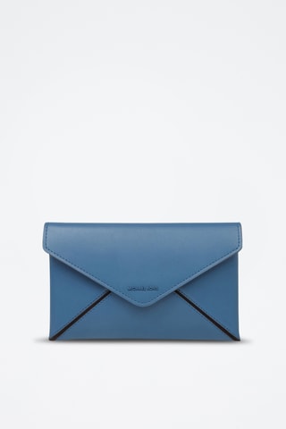 3 Leren Enveloppen - Kobaltblauw