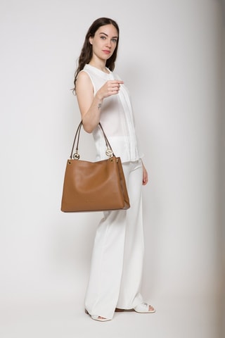 Handtas - Bruin