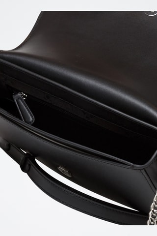 Leren Schoudertas - Zwart