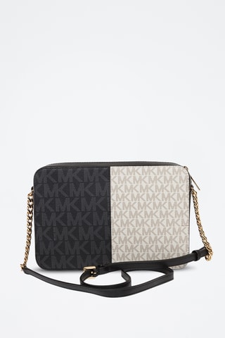 Schoudertas - Zwart en Ecru