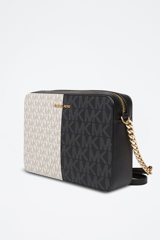 Schoudertas - Zwart en Ecru