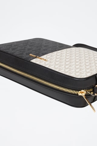 Schoudertas - Zwart en Ecru