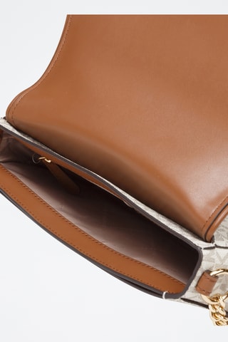 Schoudertas - Ecru en Lichtgrijs