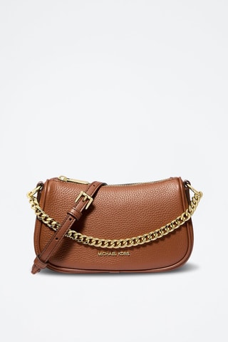 Leren Schoudertas Carmela - Bruin