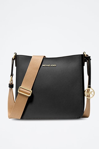 Schoudertas - Zwart en Beige