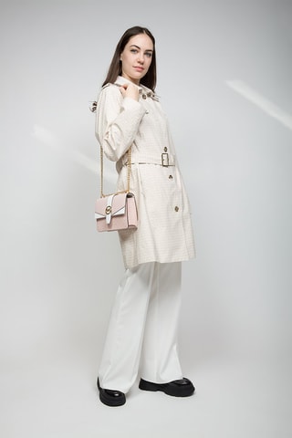 Schoudertas Greenwich - Poederroze