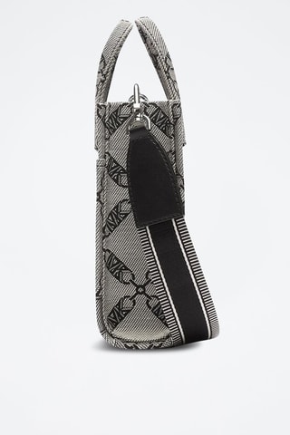 Schoudertas Ecru en Zwart