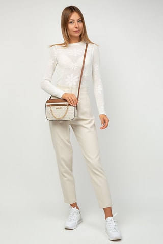 Schoudertas 
Beige en Bruin