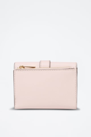 Leren Portefeuille - Poederroze