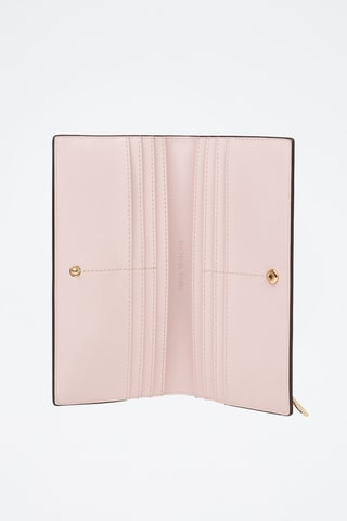 Leren Portefeuille - Roze