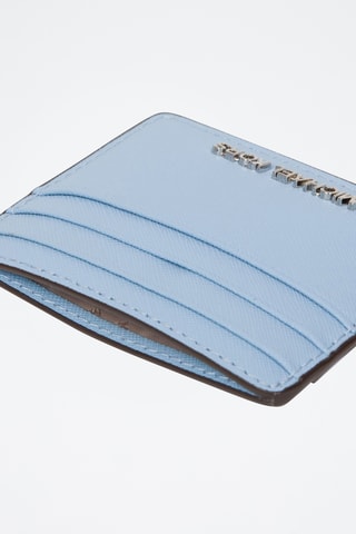 Leren Pasjeshouder - Hemelsblauw