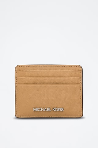 Leren Pasjeshouder - Beige