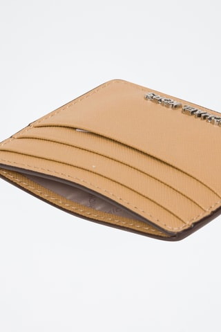 Leren Pasjeshouder - Beige