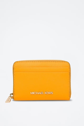 Leren Pasjeshouder - Oranje