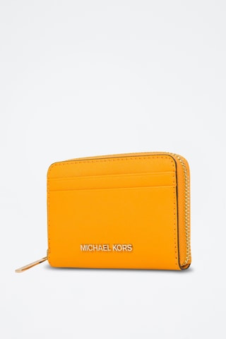 Leren Pasjeshouder - Oranje