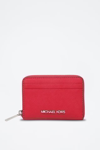 Leren Pasjeshouder - Rood