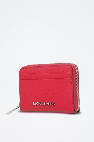 Leren Pasjeshouder - Rood