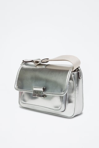 Schoudertas Zilverkleurig