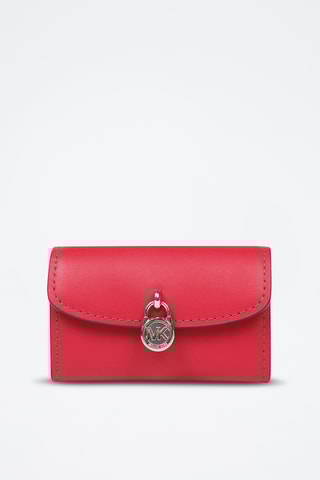 Leren Clutch - Rood
