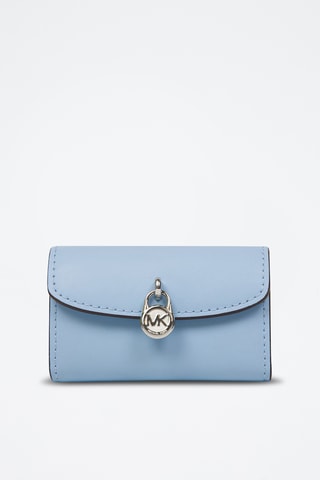 Leren Clutch - Hemelsblauw