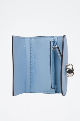 Leren Clutch - Hemelsblauw