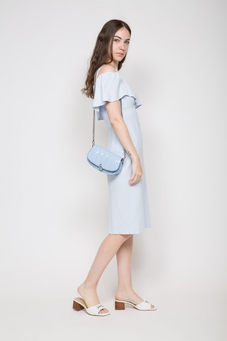 Schoudertas Lichtblauw