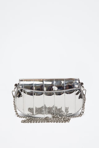 Schoudertas Zilverkleurig