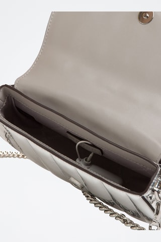 Schoudertas Zilverkleurig