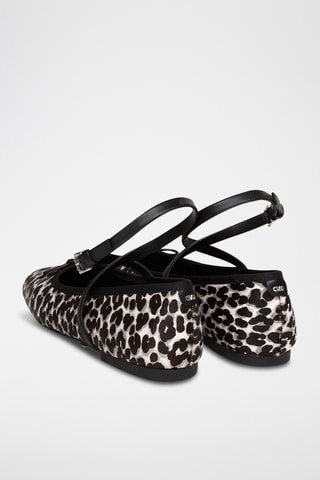 Leren Mary Janes - Zwart