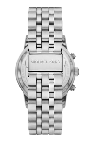 Stalen Quartz Horloge - Chronograaf - Zwart en Blauw