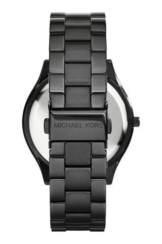 Stalen Quartz Horloge - Zwart