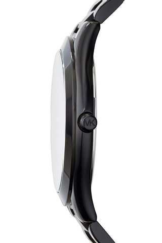 Stalen Quartz Horloge - Zwart