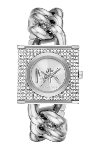 Montre à quartz en acier - Argenté