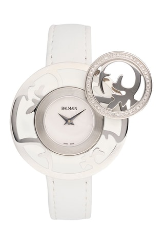 Satijnen Quartz Horloge met Diamant Fairy Arabesques