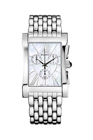 Montre en acier et nacre Eria Chrono Lady - Chronographe