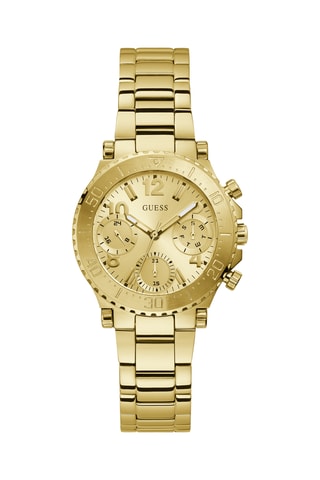 Stalen Quartz Horloge - Goudkleurig