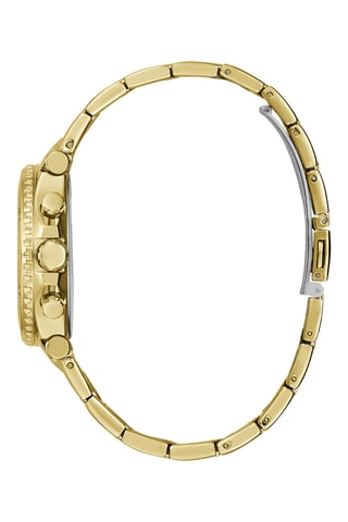 Stalen Quartz Horloge - Goudkleurig