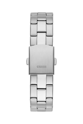 Stalen Quartz Horloge - Zilverkleurig