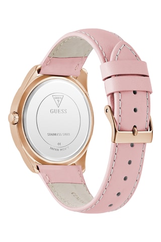 Leren Quartz Horloge