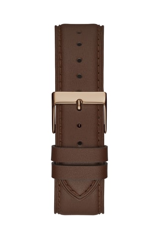 Montre à quartz en cuir