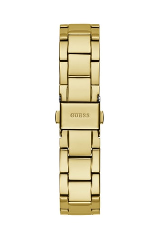 Stalen Quartz Horloge - Goudkleurig en Zilverkleurig