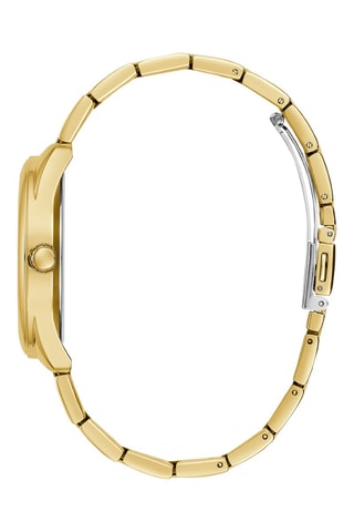 Stalen Quartz Horloge G Mix - Goudkleurig